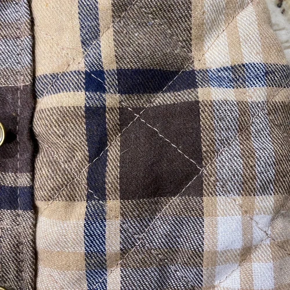 Top Paw Puppy Dog Plaid Sherpa Coat Small